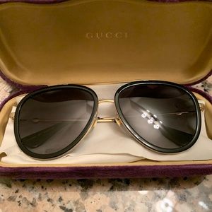 Gucci aviator sunglasses